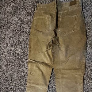 Brown corduroy mom jeans